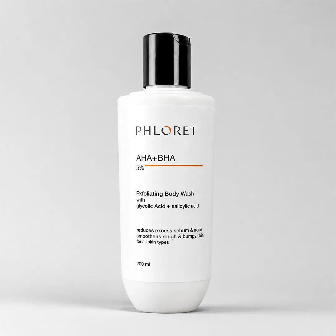 AHA BHA body wash